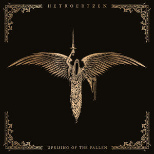 Hetroertzen ‎– Uprising Of The Fallen - New Vinyl Record 2014 Listenable 'Red LP' French Pressing, Limited to 300 - Black Metal