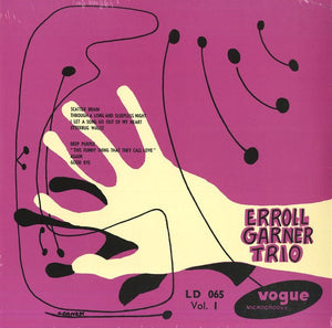 Erroll Garner Trio ‎– Erroll Garner Trio Vol.1 - New Lp Record (1952) Disques Vogue Europe Import Pink & White Vinyl - Jazz