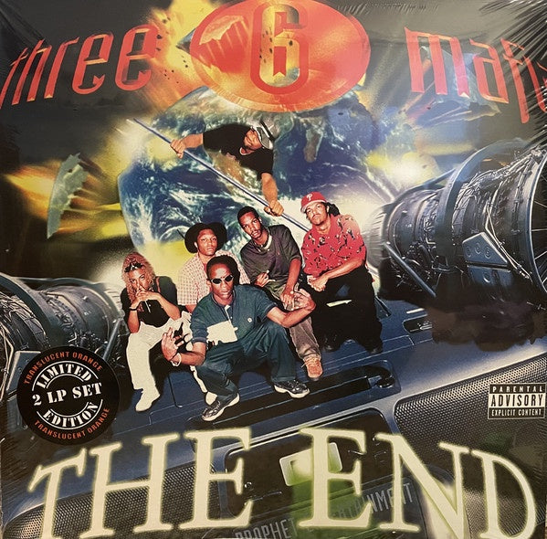 Three 6 Mafia ‎– The End (1996) - New 2 LP Record 2020 Prophet/Hypnotize  Minds Orange Vinyl - Hip Hop