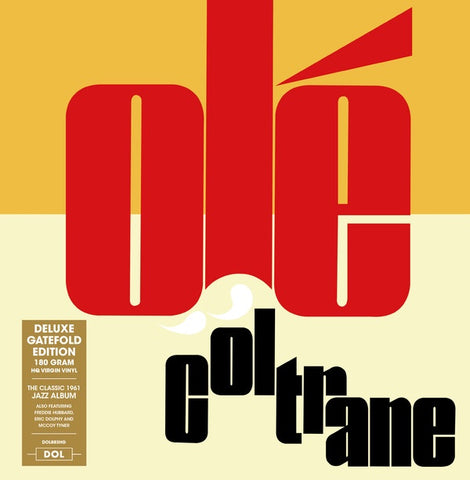 John Coltrane ‎– Olé Coltrane (1961) - New LP Record 2017 DOL Europe Import 180 gram Vinyl - Jazz / Post Bop