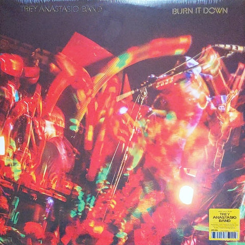 Trey Anastasio – Burn It Down - New 3 LP Record 2021 Rubber Jungle USA Plasma Orange Vinyl - Rock / Jam / Psychedelic Rock