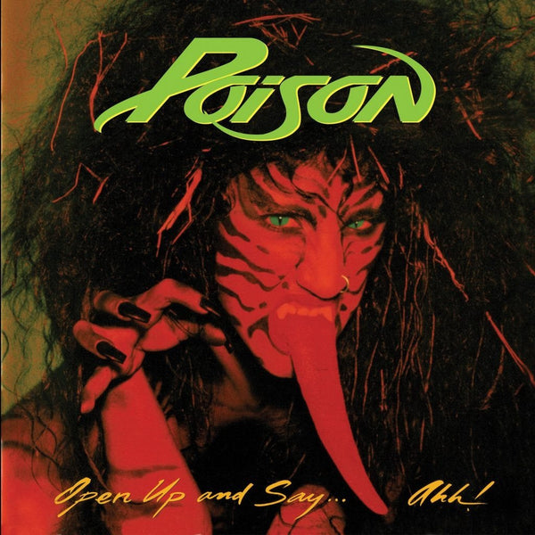 Poison - Open Up and Say ...Ahh! (1988) - New Lp Record 2018 Capitol USA Red Vinyl - Hard Rock / Glam - Shuga Records