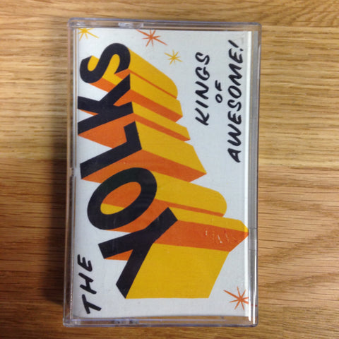 The Yolks - Kings Of Awesome! - New Cassette - 2014 Randy Records - Chicago / Punk / Garage