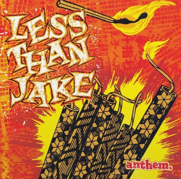 Less Than Jake ‎– Anthem - New LP Record 2020 Smartpunk USA Fire Cracker Red Band Exclusive Vinyl - Punk / Ska - Shuga Records