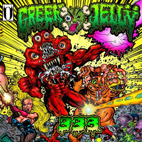 Green Jellÿ ‎– 333 - New LP Record Store Day 2021 Say-10 USA RSD Red With Black Splatter Vinyl & Poster - Alternative Rock
