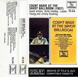 Count Basie ‎– At The Savoy Ballroom (1937) - Used Cassette Tape Everest 1937 USA - Jazz / Big Band
