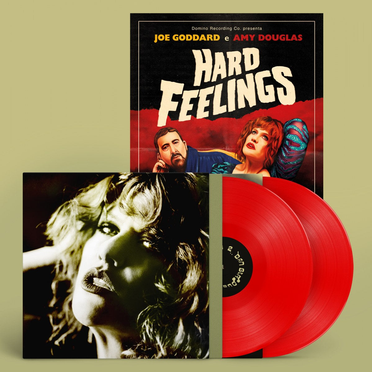 HARD FEELINGS - HARD FEELINGS - New Limited Edition 2 LP Record 2021 Domino Blood Red Vinyl - Synthpop / Dance Pop