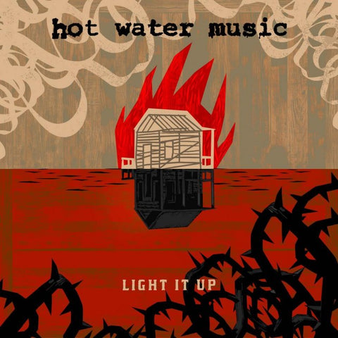 Hot Water Music - Light It Up - New Lp Record 2017 USA Colored Vinyl & Download - Punk / Post-Hardcore