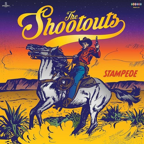 The Shootouts - Stampede - New LP Record 2023 Soundly Yellow / Purple Splatter Vinyl - Country