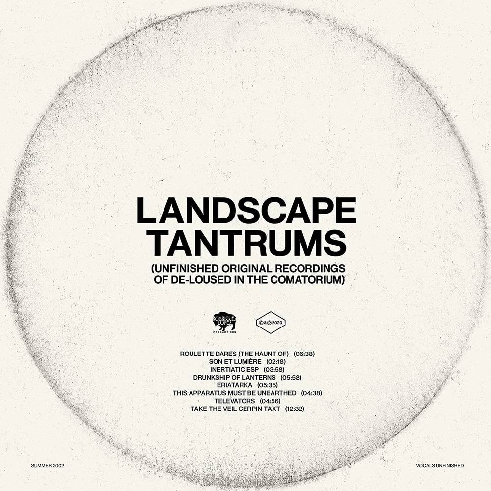 The Mars Volta – Landscape Tantrums (Unfinished Original Recordings Of De-Loused In The Comatorium) - New LP Record 2023 Clouds Hill Vinyl - Rock / Prog Rock - Shuga Records