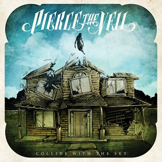 Pierce The Veil - Collide With The Sky - Mint- LP Record 2012 Fearless Black Vinyl & Insert - Rock / Post-Hardcore - Shuga Records