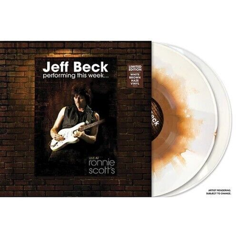 Jeff Beck – Performing This Week... Live At Ronnie Scott's - New 2 LP Record 2008 Mercury White Brown Haze Vinyl - Blues / Rock