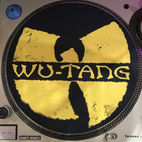 Wu-Tang Clan Vinyl Record Slipmat 2018 Edition Black and Gold Slip Mat