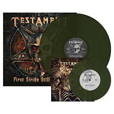 Testament – First Strike Still Deadly - New Vinyl Lp 2018 Nuclear Blast Limited Edition Reissue on 'Green Swamp' Vinyl with Bonus 7" and Gatefold Jacket (Limited to 1000!) - Speed Metal / Thrash - Shuga Records