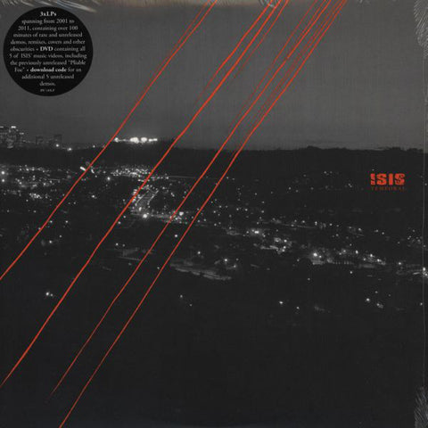 Isis - Temporal - New 3 LP Record 2012 Ipecac USA Grey/Blue Marbled Vinyl, DVD & Download - Doom Metal / Psychedelic Rock / Hardcore