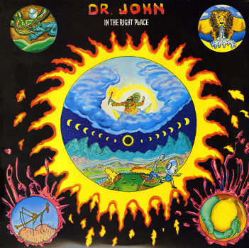 Dr. John ‎– In The Right Place (1972) - New Vinyl Record 2015 Limited Edition 'Mardi Gras Multi-Color' Vinyl - Psych/Bayou Funk/Fusion
