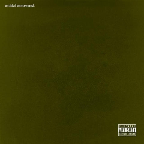 Kendrick Lamar – Untitled Unmastered. - New LP Record 2016 Top Dawg Vinyl - Hip Hop