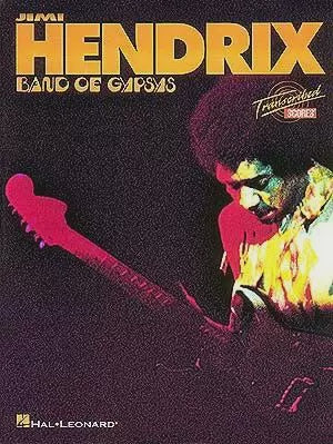 Jimi Hendrix - Band of Gypsys - SHEET MUSIC Guitar Folio Tab Book -  Hal Leonard Transcribed