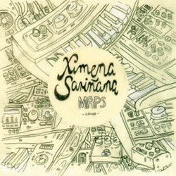 Ximena Sariñana ‎– Maps - New Vinyl Record 7" (Record Store Day Exclusive release for Coachella 2012. Limited to 500 Copies Made)