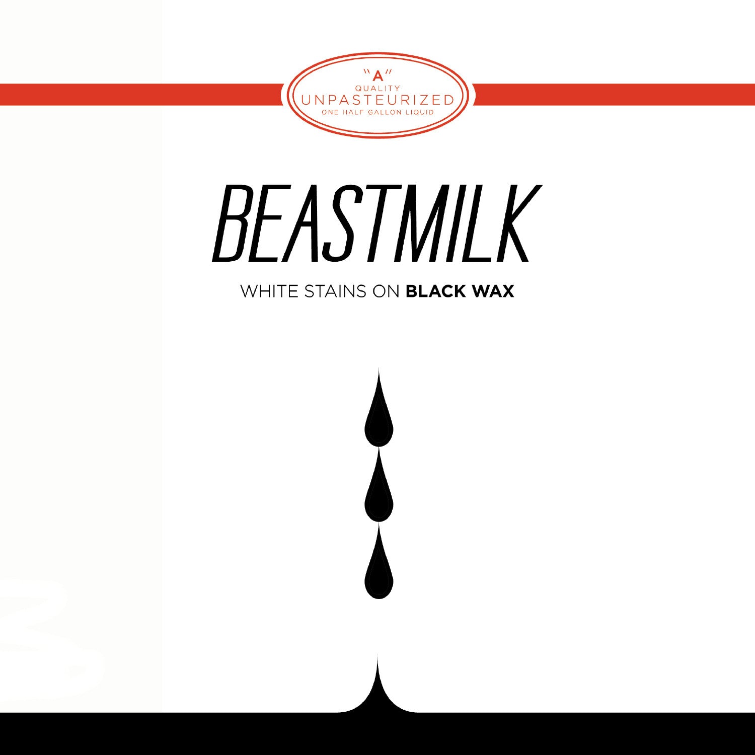 Beastmilk - White Stains on Black Wax - New 7" Single Record 2014 Magic Bullet USA Black Vinyl - Goth Rock / Post-Punk / Deathrock