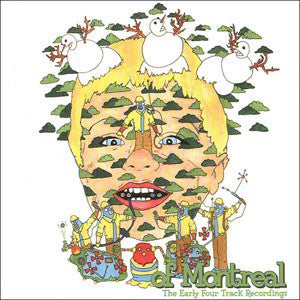 of Montreal - The Early Four Track Recordings - New Lp Record 2009 Polyvinyl USA 180 gram Vinyl & Download - Indie Rock / Pop Rock / Lo-fi