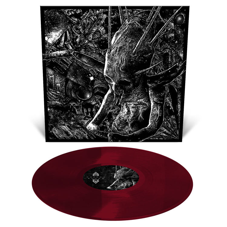 Poison Blood - S/T debut - New Vinyl Record 2017 Relape Records Pressing on 'Oxblood' Colored Vinyl with Download - Minimalistic Black Metal
