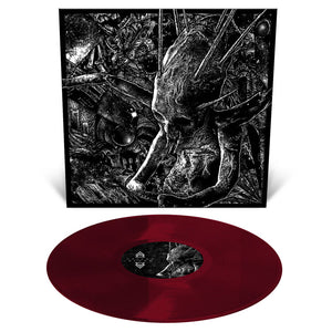 Poison Blood - S/T debut - New Vinyl Record 2017 Relape Records Pressing on 'Oxblood' Colored Vinyl with Download - Minimalistic Black Metal
