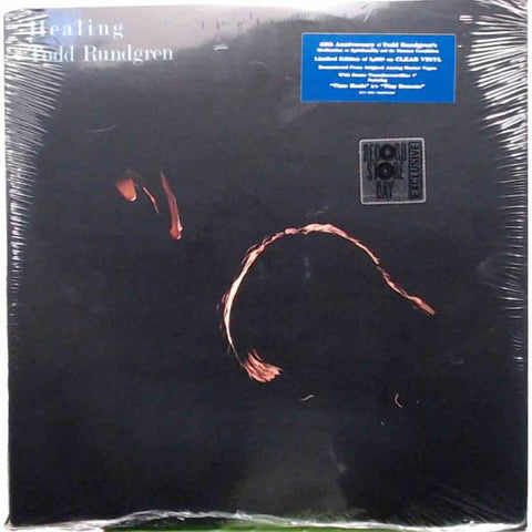 Todd Rundgren – Healing (1981) - New LP Record Store Day Black Friday 2021 Bearsville Clear Vinyl & 7" Blue Vinyl - Art Rock