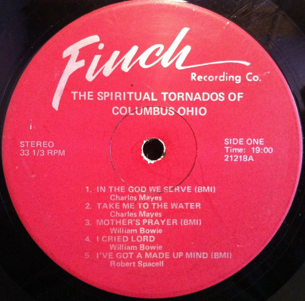 The Spiritual Tornados Of Columbus Ohio ‎– It's A Blessing - VG- (low grade vinyl) Lp Record 1970's Private Press USA Vinyl - Gospel / Soul - Shuga Records