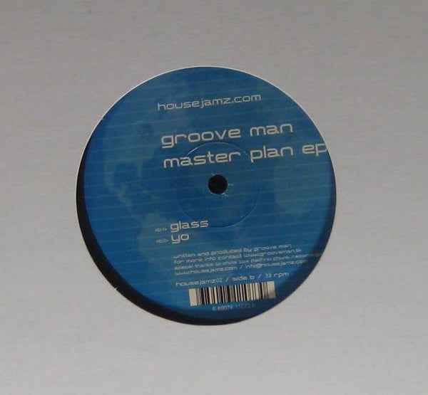 Groove Man – Master Plan EP - New 12" Single Record 2006 House Jamz USA Vinyl - House / Deep House - Shuga Records