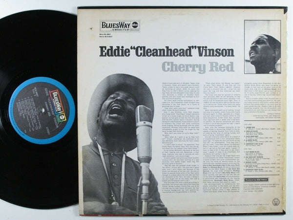 Eddie "Cleanhead" Vinson ‎– Cherry Red - Mint- Lp Record 1967 BluesWay USA Vinyl - Blues