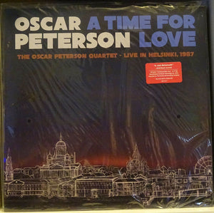 Oscar Peterson – A Time For Love: The Oscar Peterson Quartet - Live In Helsinki, 1987 - New 3 LP Record Store Day Black Friday 2021 Mack Avenue 180 gram Translucent Blue Vinyl - Jazz