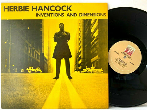 Herbie Hancock – Inventions And Dimensions (1962) - VG+ LP Record 1982 Applause USA Vinyl - Jazz