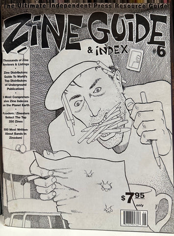 Zine Guide & Index Magazine Vintage Independent Press Resource Guide #6
