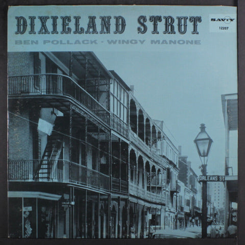 Ben Pollack / Wingy Manone – Dixieland Strut - VG+ LP Record 1960s USA Mono Vinyl - Jazz / Dixieland
