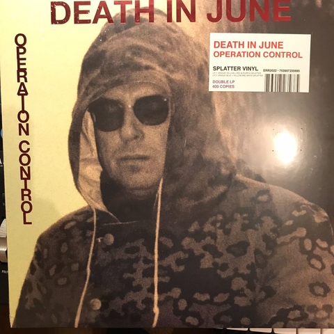 Death In June – Operation Control (1997-1999) - New 2 LP Record 2023 Eternal Recurring Australia Splatter Vinyl - Electronic / Industrial / Experimental / Neofolk