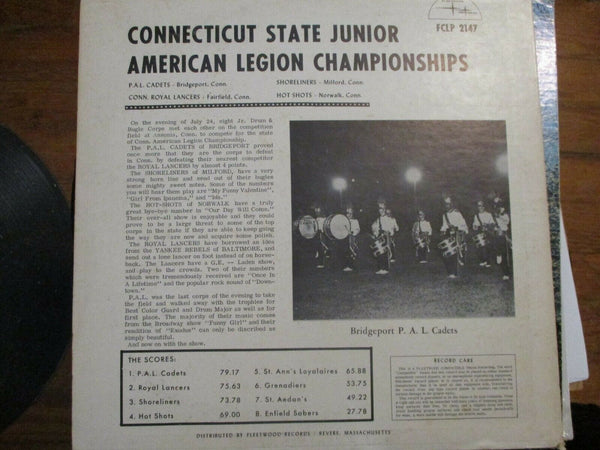 Various - New York State American Legion Championship - Volume One - VG+ LP Record 1965 Fleetwood USA Vinyl - Military / Brass / Drums - Shuga Records