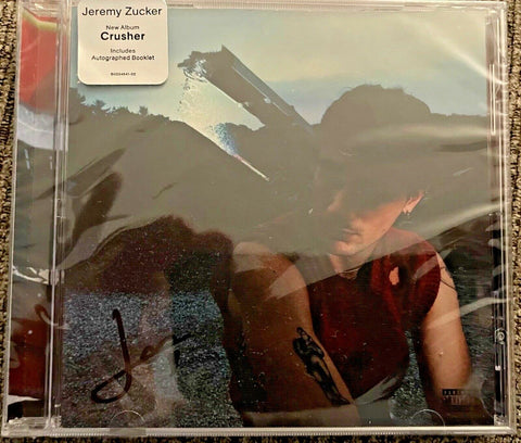 Signed / Autographed - Jeremy Zucker – Crusher - New CD Album 2021 Republic USA - Indie Pop