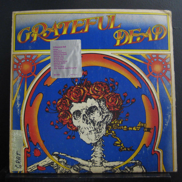 Grateful Dead – Grateful Dead - VG+ 2 LP Record 1971 Warner USA White Label Promo Vinyl & Sticker - Psychedelic Rock - Shuga Records