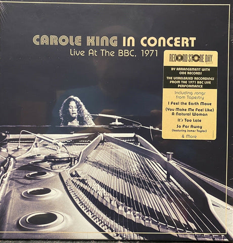 CAROLE KING IN CONCERT LIVE AT THE BBC, 1971 (150G) (RSD) - New LP Record Store Day Black Friday 2021