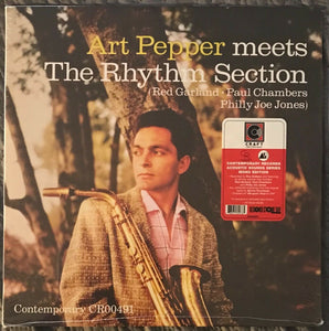 Art Pepper – Art Pepper Meets The Rhythm Section (1957) - New LP Record Store Day 2022 Contemporary Craft Mono RSD 180 gram Vinyl - Jazz / Bop