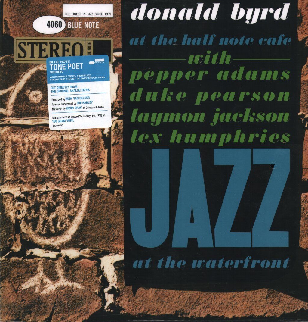 Donald Byrd – At The Half Note Cafe Volume 1 (1961) - New LP Record 2023 Blue Note Tone Poet Series 180 Gram Vinyl - Jazz / Hard Bop