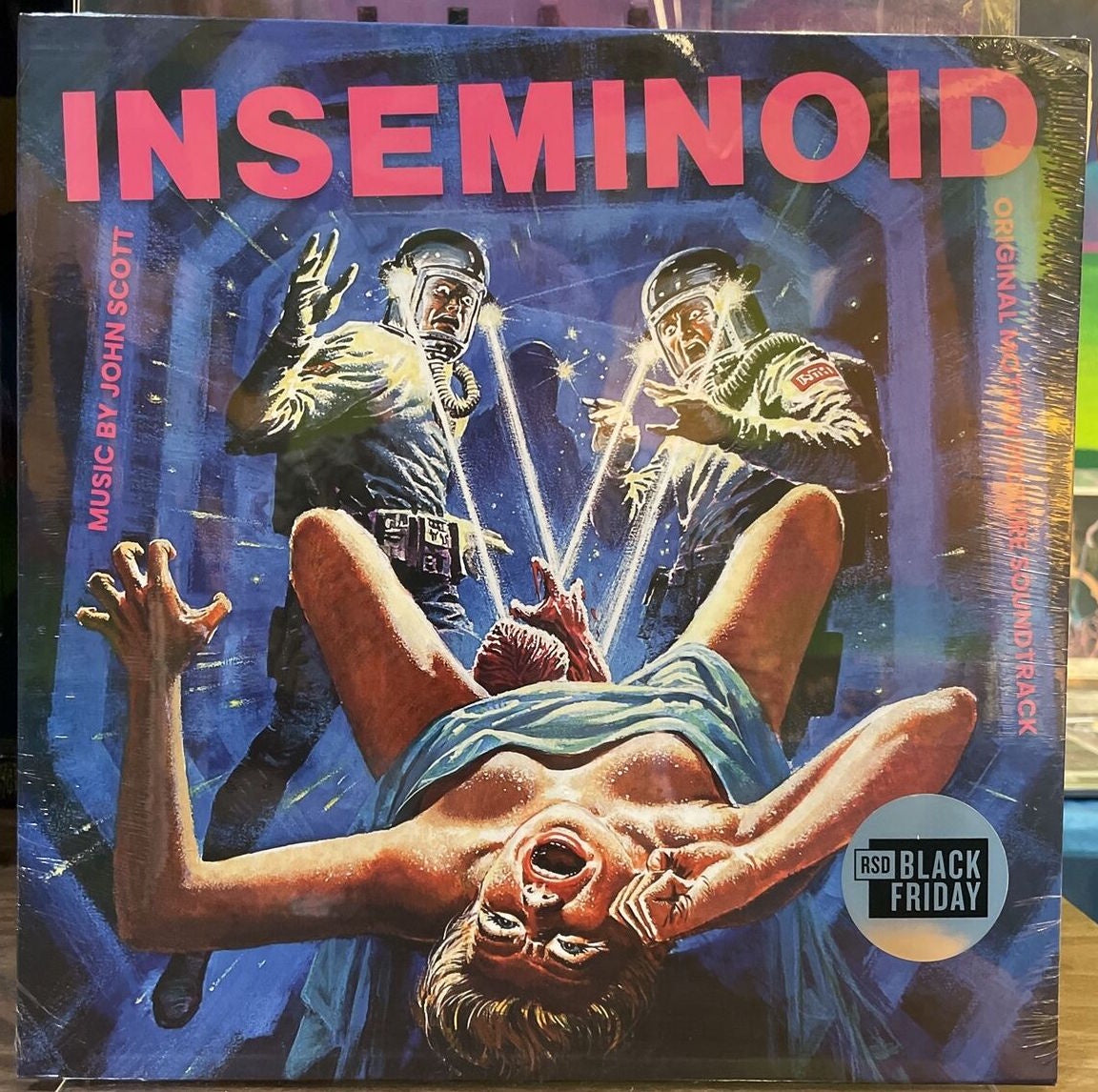 John Scott – Inseminoid (Original Motion Picture 1982) - New LP Record Store Day Black Friday 2021 Notefornote Music Vinyl - Soundtrack
