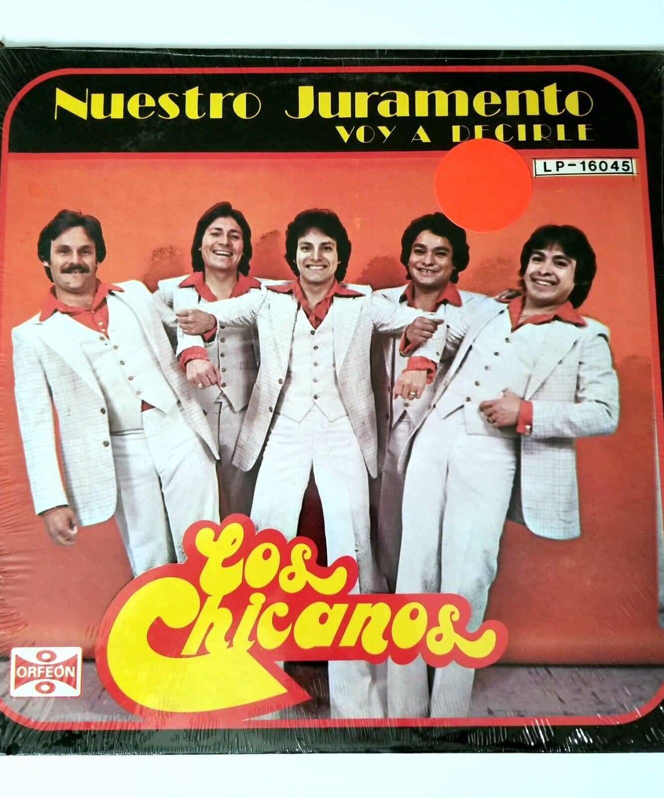 Los Chicanos – Nuestro Juramento Voy A Decircle - Mint- LP Record 1980 Orfeon USA Vinyl - Latin / Tejano