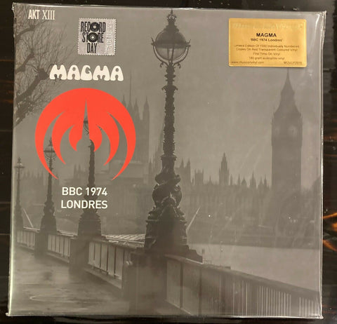 Magma – BBC 1974 Londres (1998) - New 2 LP Record Store Day Black Friday 2021 Music On Vinyl Europe Red 180 gram Vinyl & Numbered - Prog Rock / Fusion / Avantgarde