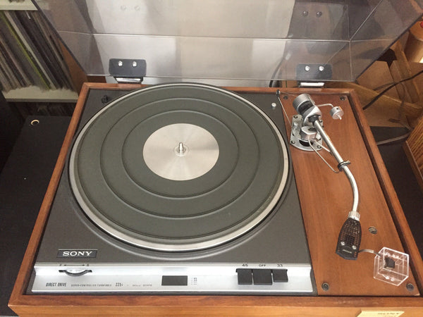 Vintage Sony PS 2251 Direct Drive Turntable Record Player With Shure SME 3009 Tonearm & Micro Acoustics MA 2002 Needle Stylus