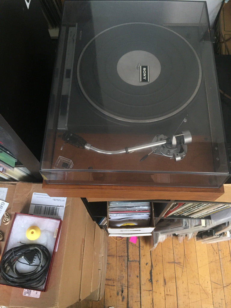 Vintage Sony PS 2251 Direct Drive Turntable Record Player With Shure S