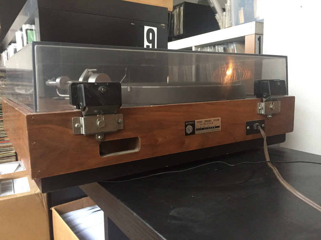 Vintage Sony PS 2251 Direct Drive Turntable Record Player With Shure S