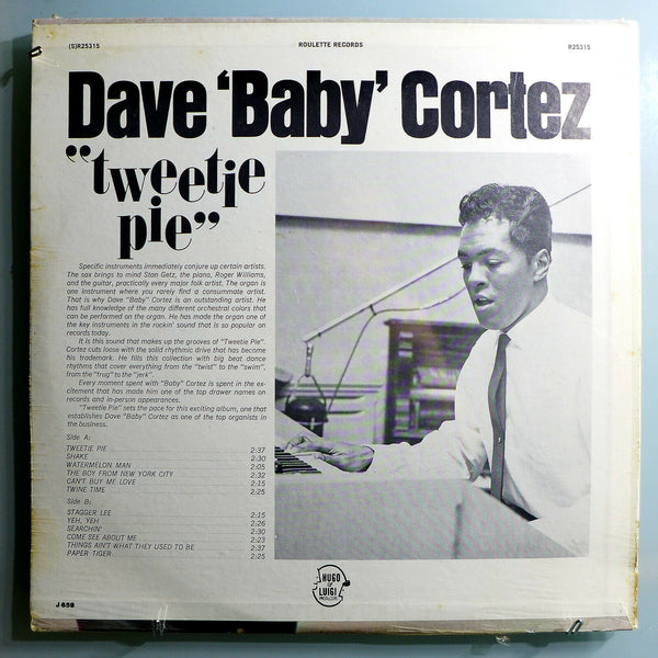 Dave "Baby" Cortez – Tweetie Pie - New LP Record 1966 Roulette USA Original Vinyl - Soul / Funk / Rhythm & Blues