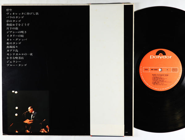 Alfred Hause And His Tango Orchestra ‎– Golden Continental Tango (1968) - Mint- Lp Record 1971 Polydor Japan Import Vinyl, Inserts & OBI - Latin Jazz